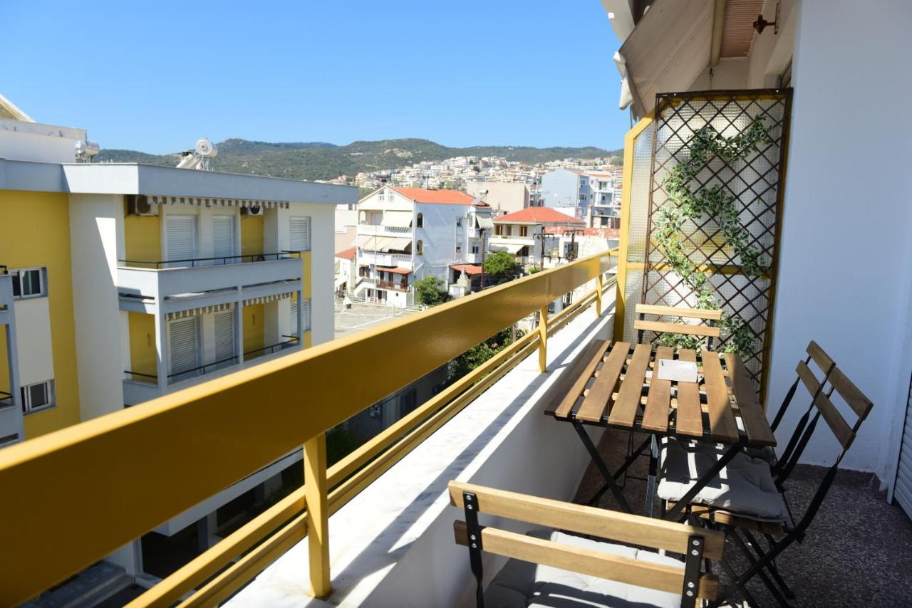 Urban Kalamitsa Beach Appartment Kavala Exterior foto